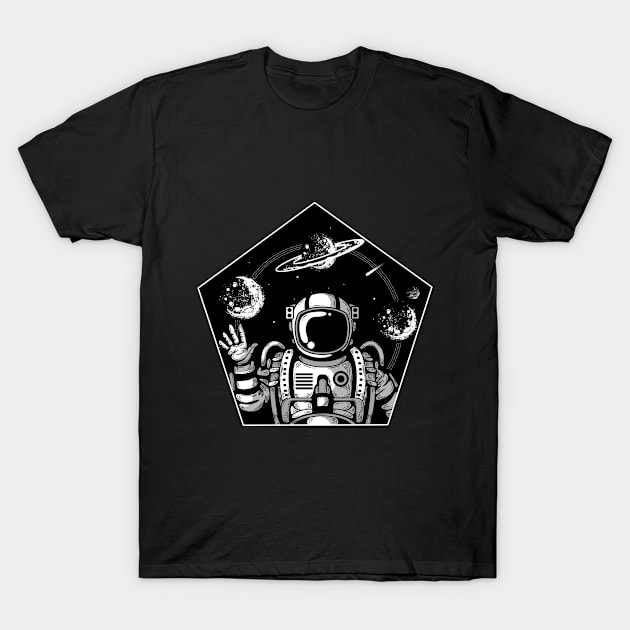 Astronaut T-Shirt by Beautifulspace22